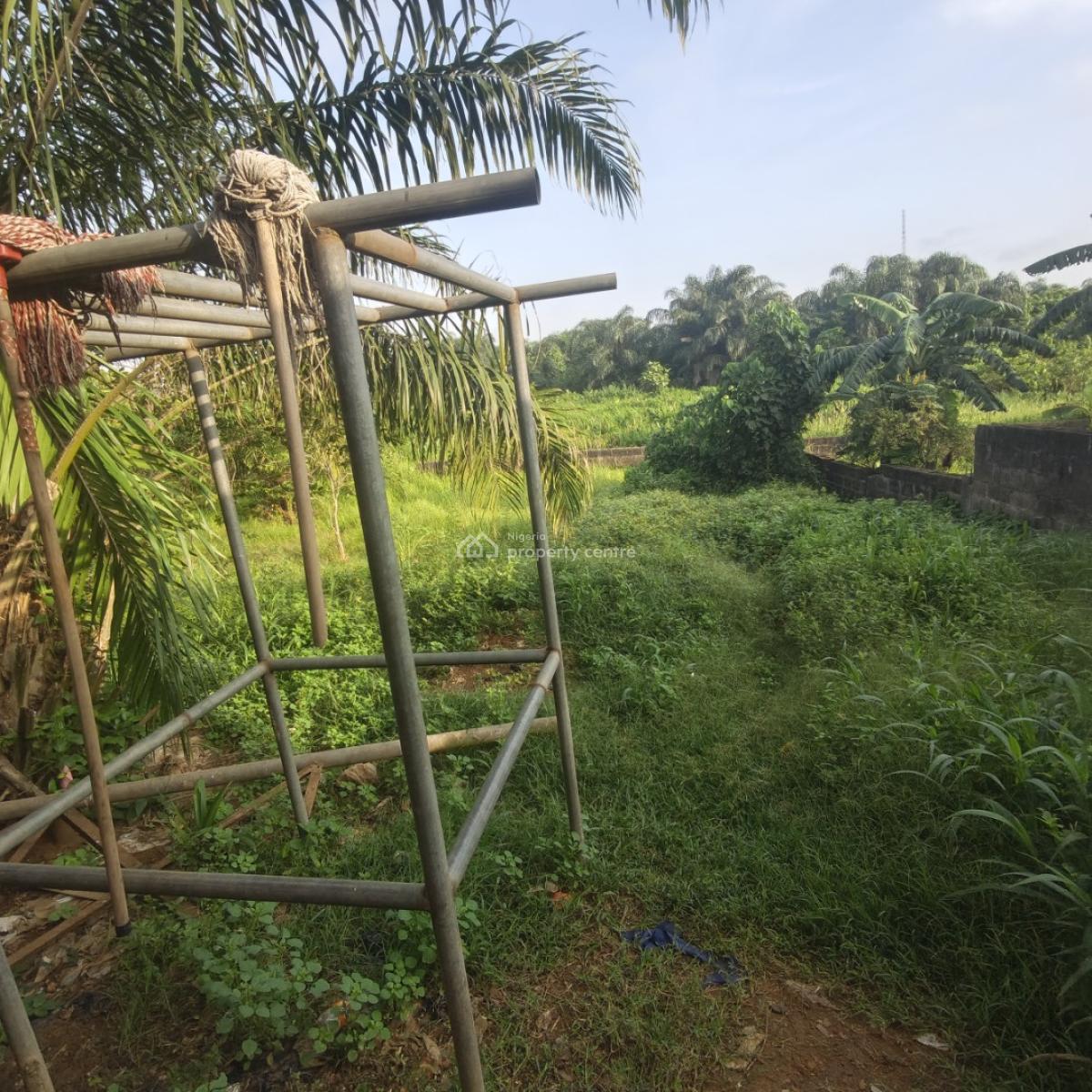 Fenced Two Plots of Land with Shops in The Front, 3 Minutes Walk From Magboro Oke Afa Bus Stop, Magboro, Ogun, Commercial Land for Sale
