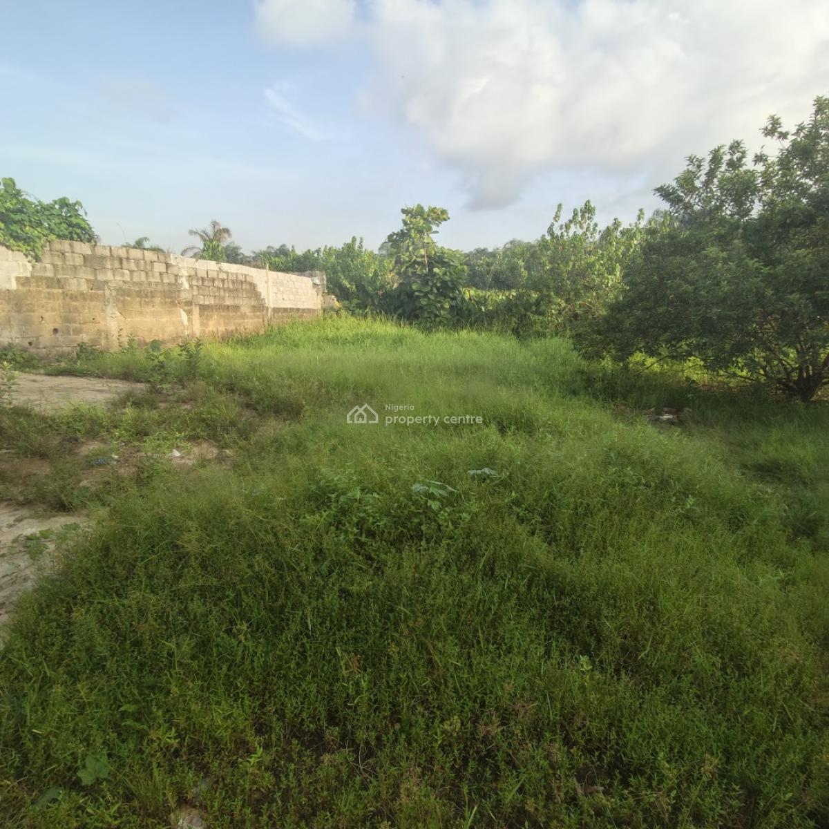 Fenced Two Plots of Land with Shops in The Front, 3 Minutes Walk From Magboro Oke Afa Bus Stop, Magboro, Ogun, Commercial Land for Sale
