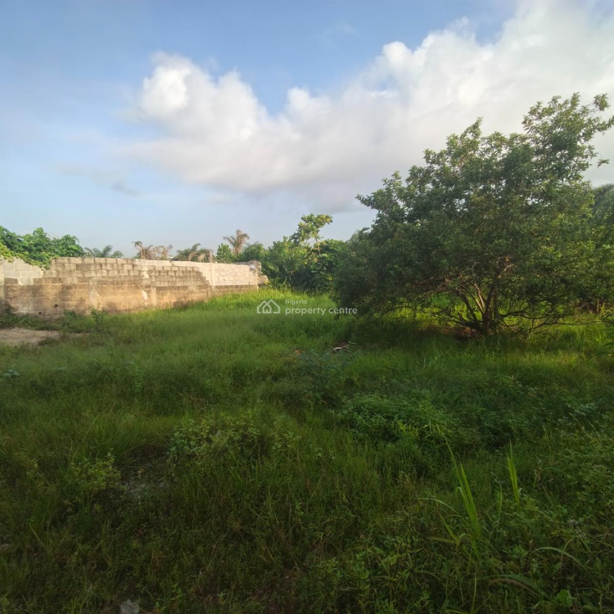 Fenced Two Plots of Land with Shops in The Front, 3 Minutes Walk From Magboro Oke Afa Bus Stop, Magboro, Ogun, Commercial Land for Sale