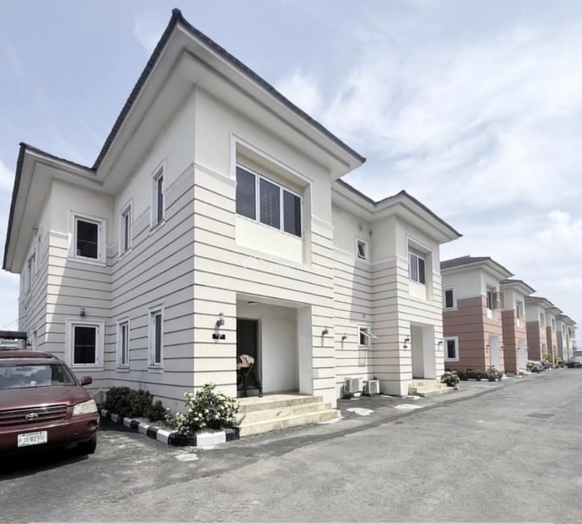 Luxury Service Semi Detached Duplex with Bq, Lekki Phase 1, Lekki, Lagos, Semi-detached Duplex for Rent