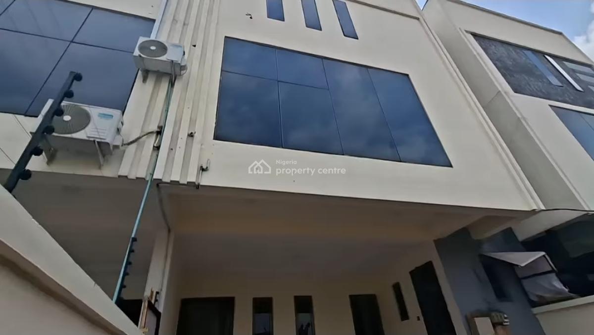 4 Bedroom Terrace Duplex with Lovely Room Bq, Fitted Kitchen, Family S, Off Emmanuel Keshi, Gra Phase 2, Magodo, Lagos, Terraced Duplex for Sale