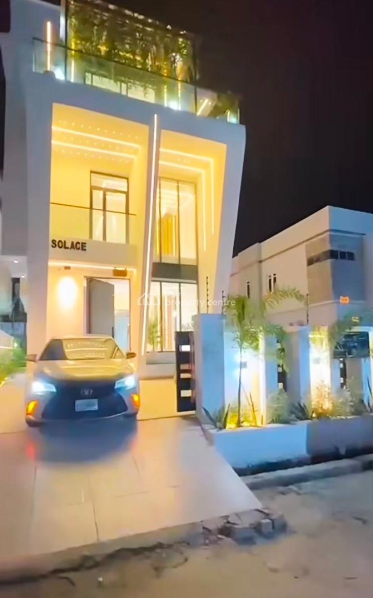 4 Bedroom Fully Detached Duplex with Cinema, Gym, Swimming Pool,roofto, Lekki Palm City Estate, Ajah, Lagos, Detached Duplex for Sale