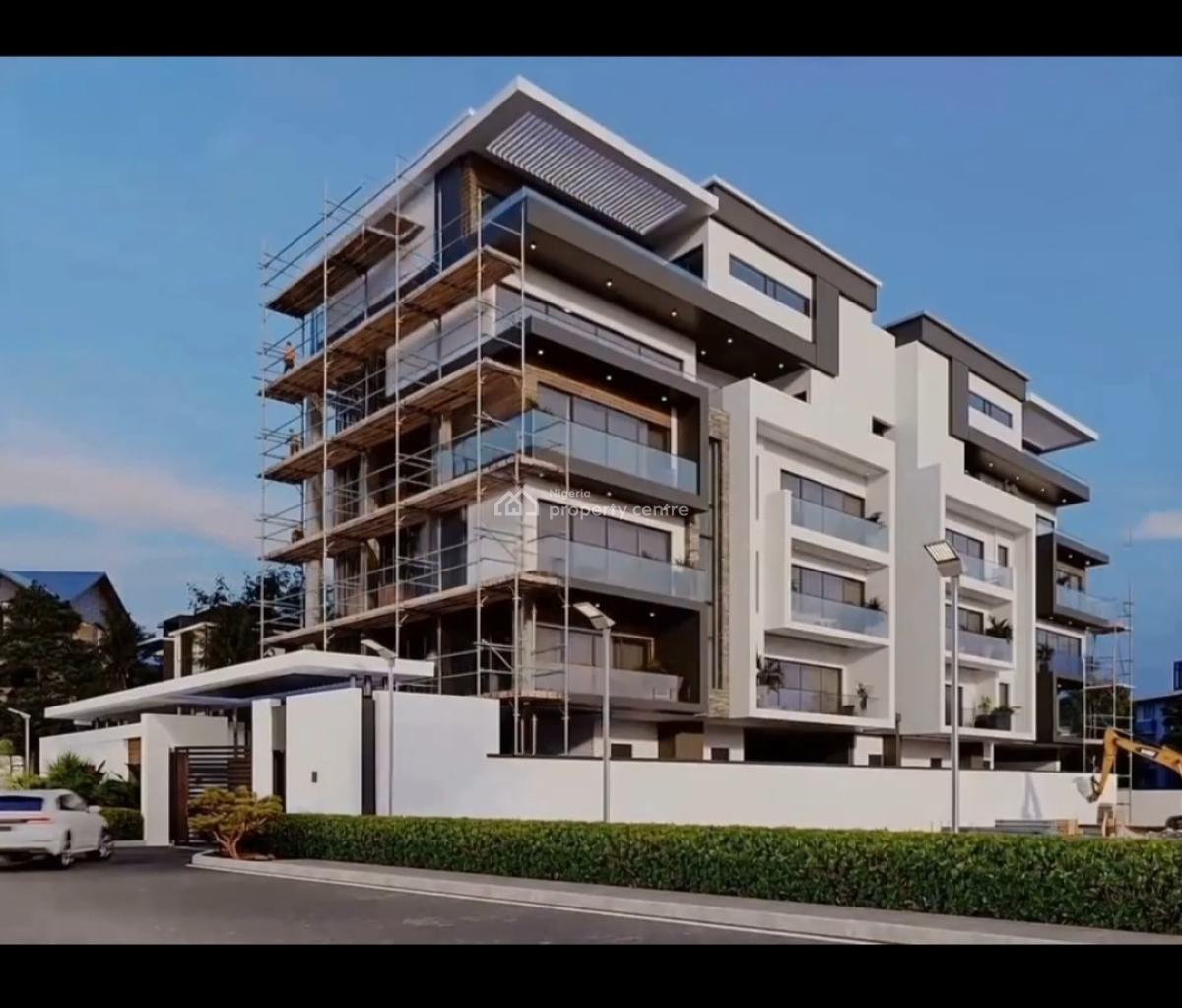World Class 4bedroom Dup/2bedbq/personal Lift, Macpherson Street,adeyemi Lawson, Banana Island, Ikoyi, Lagos, Semi-detached Duplex for Sale