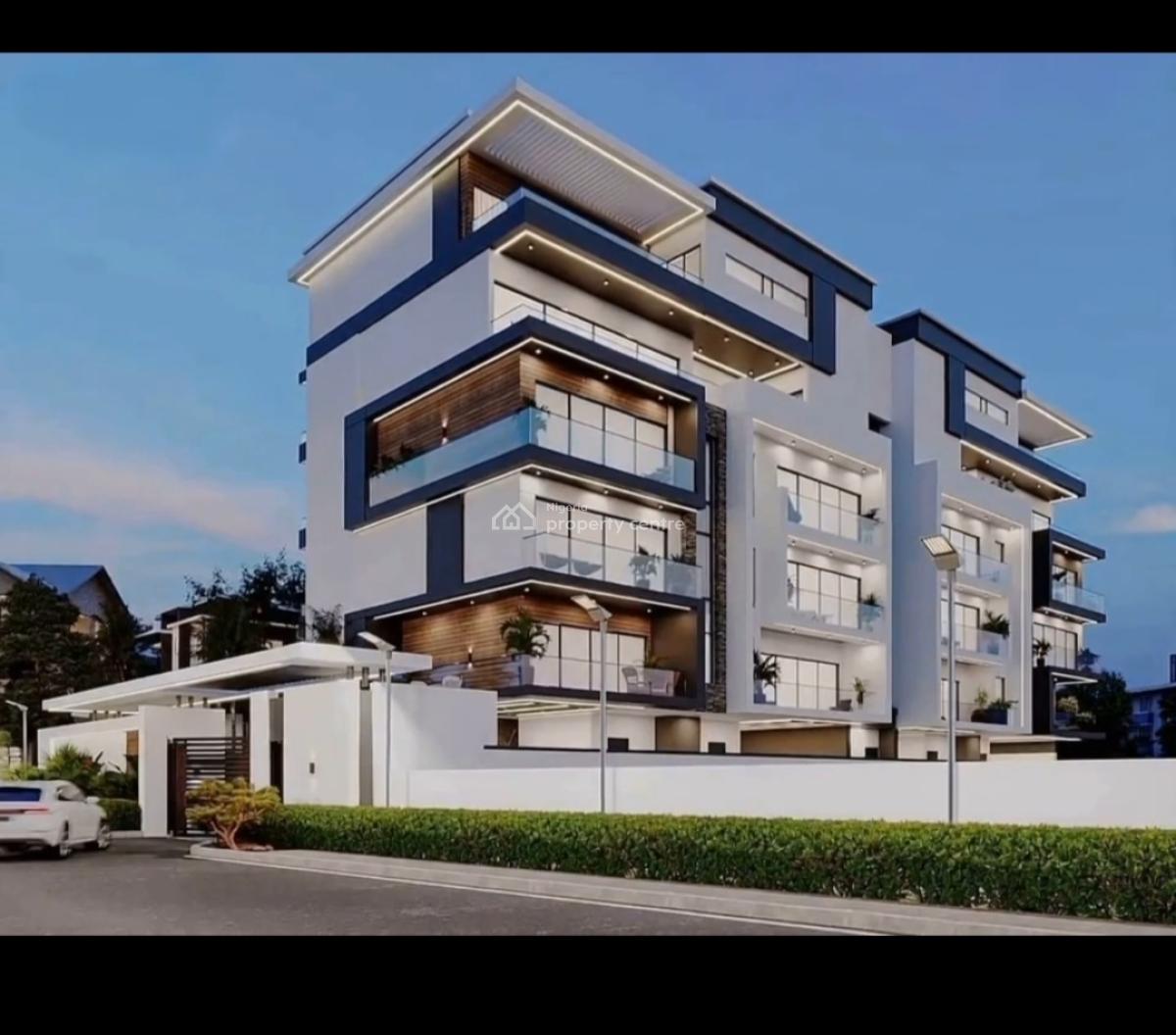 World Class 4bedroom Dup/2bedbq/personal Lift, Macpherson Street,adeyemi Lawson, Banana Island, Ikoyi, Lagos, Semi-detached Duplex for Sale