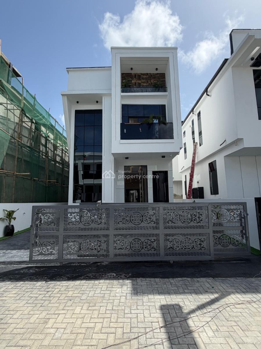 Newly Built 5bedroom Fully Detached House with Pool, Chevron, Lekki, Lagos, Detached Duplex for Sale