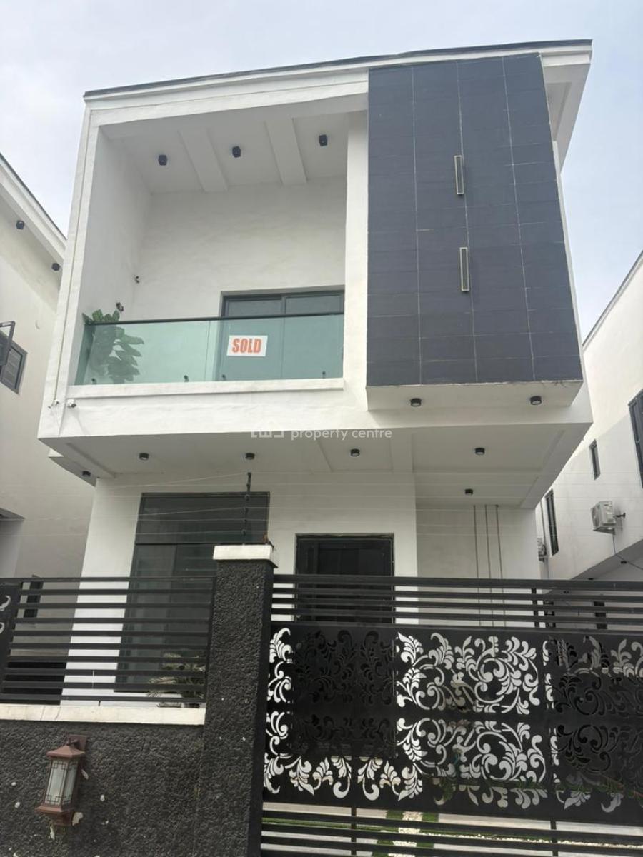 4-bedroom Fully Detached Duplex with Bq + Swimming Pool, Lekki Palm City, Ajah, Lagos, Detached Duplex for Rent