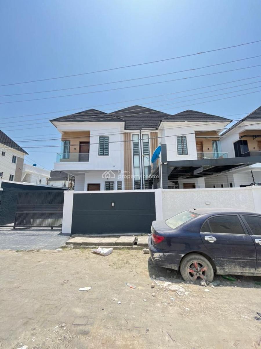Brand New 4 Bedroom Duplex Semi Detached Duplex with Bq, Ikota, Lekki, Lagos, Semi-detached Duplex for Rent