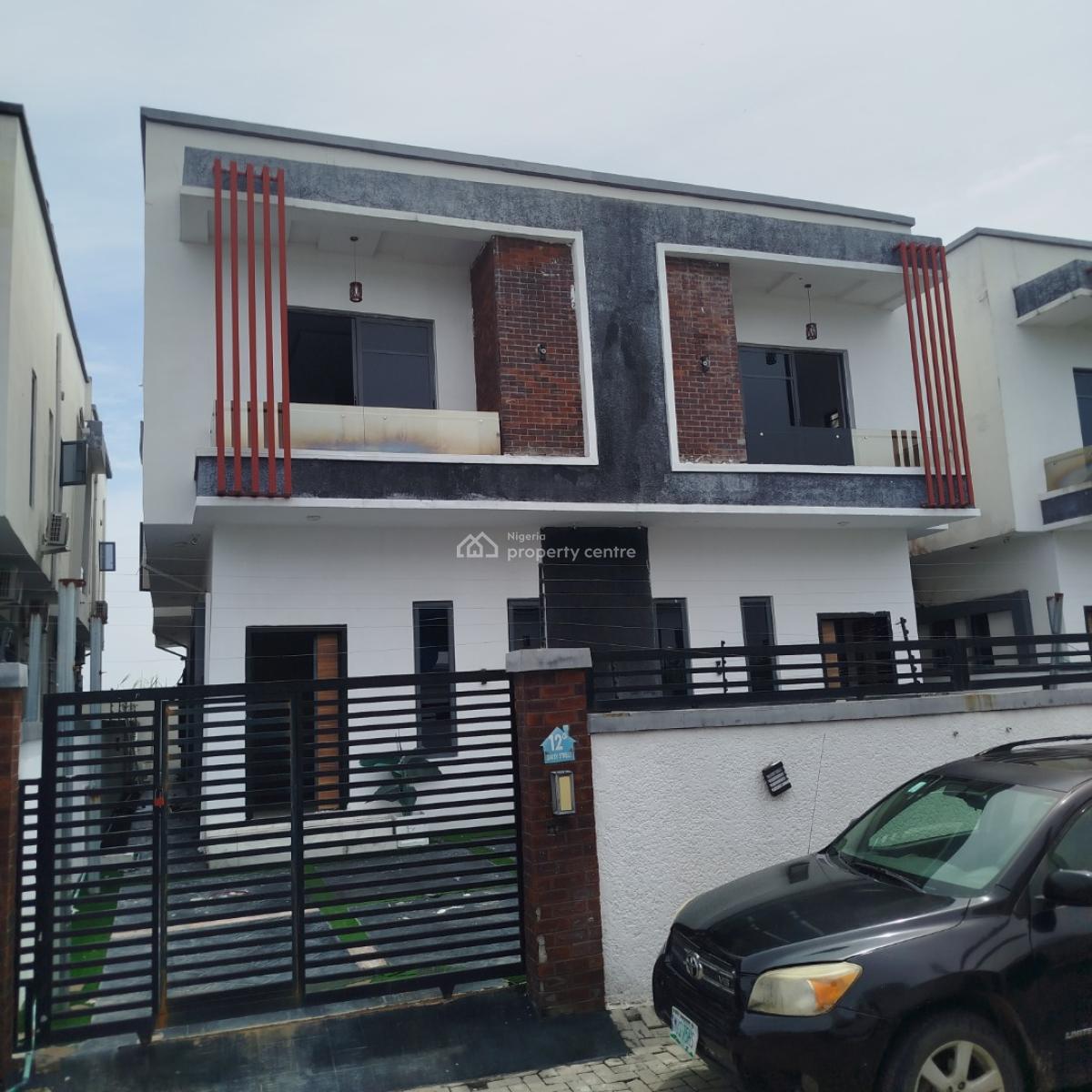 Nice 4 Bedroom Semi Detached Duplex, Estate Chevron Alternative Road, Lekki Expressway, Lekki, Lagos, Semi-detached Duplex for Rent