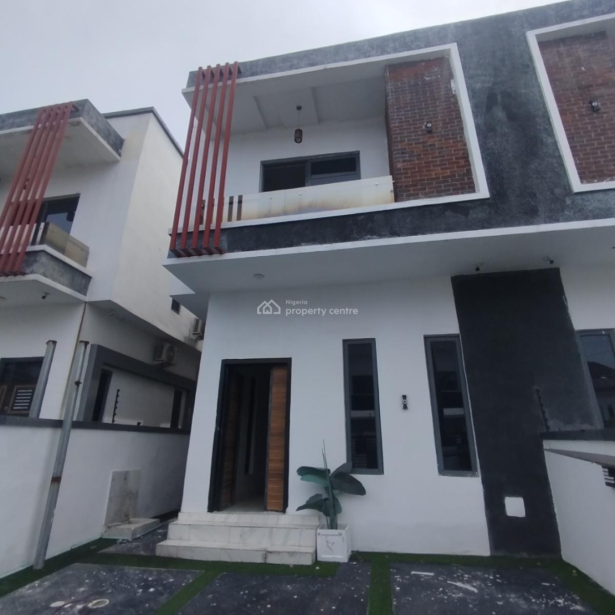 Nice 4 Bedroom Semi Detached Duplex, Estate Chevron Alternative Road, Lekki Expressway, Lekki, Lagos, Semi-detached Duplex for Rent