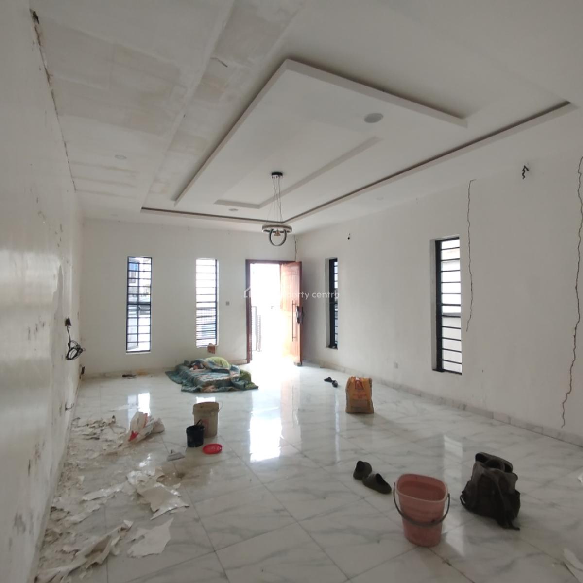 Nice 4 Bedroom Semi Detached Duplex, Estate Chevron Alternative Road, Lekki Expressway, Lekki, Lagos, Semi-detached Duplex for Rent