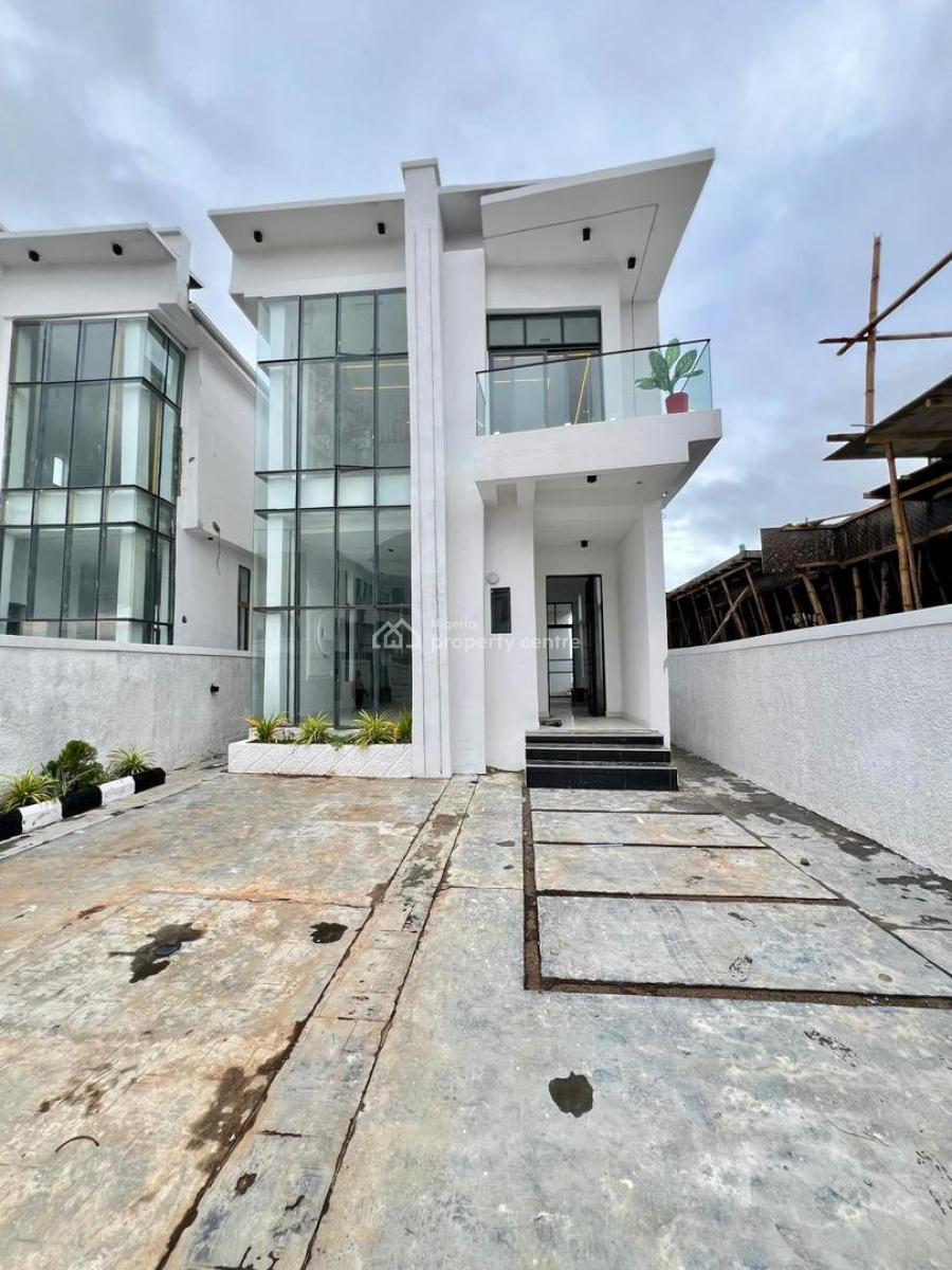 Tastefully Built 5 Bedroom Detached Duplex with Swimming Pool and Bq, Chevron, Lekki, Lagos, Detached Duplex for Sale