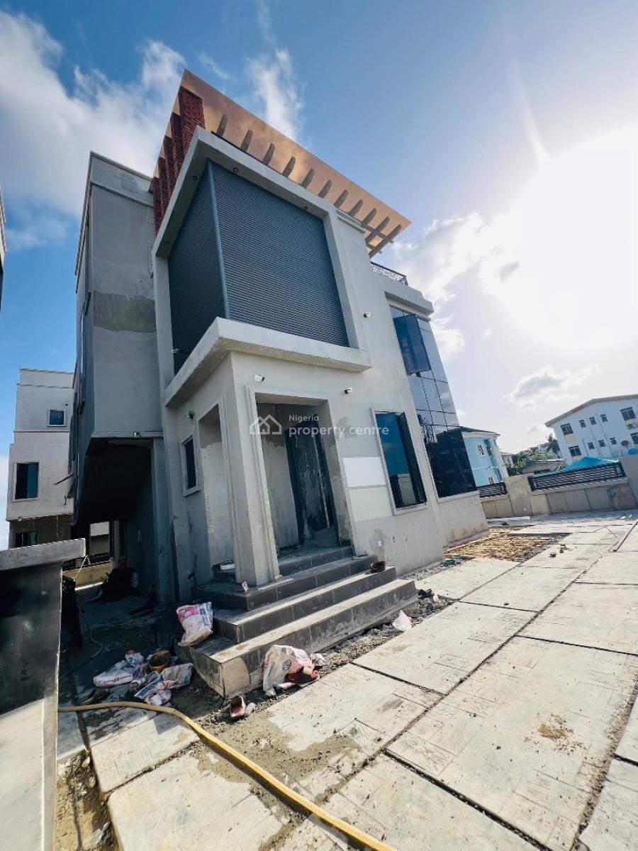 Luxuriously Built 4 Bedroom Duplex with Top Tier Amenities, Magnificently Designed Structure Plus Roof Top in an Haven Environment, Surulere, Lagos, Terraced Duplex for Sale