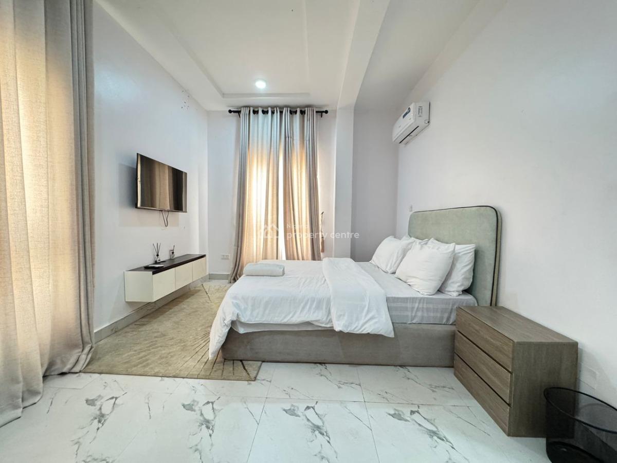 Serviced and Furnished 2 Bedroom  6th Floor, 24hrs Light, Elevator, Spar Road Ikate, Vintage Height, Ikate, Lekki, Lagos, House for Rent