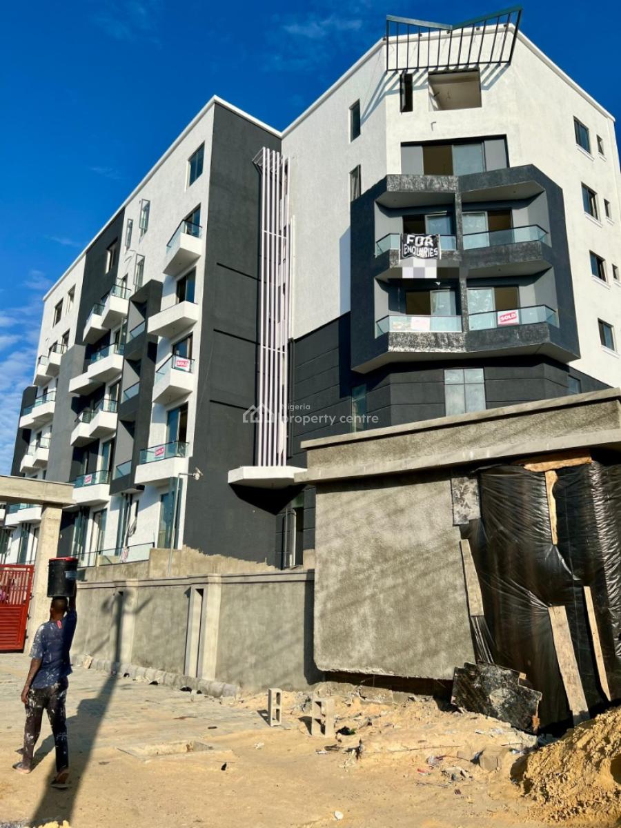 Luxury 2 Bedroom Apartment, Chevron, Lekki Phase 2, Lekki, Lagos, Block of Flats for Sale