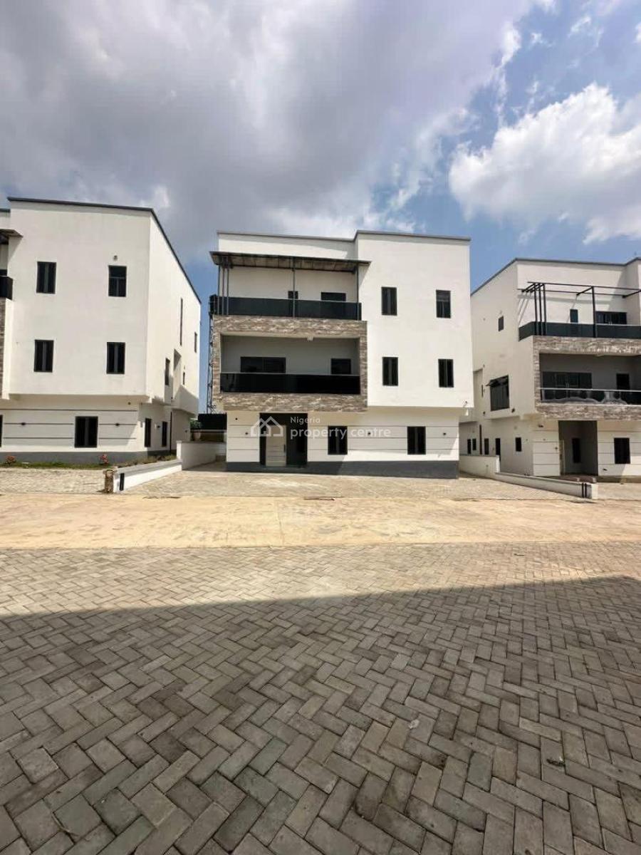 Newly Built Detached 5 Bedroom Duplex with Bq, Guzape District, Abuja, Detached Duplex for Sale
