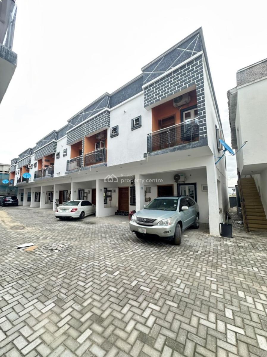 3 Bedrooms Terraced Duplex  (fully Furnished), Ikota, Lekki, Lagos, Terraced Duplex for Sale