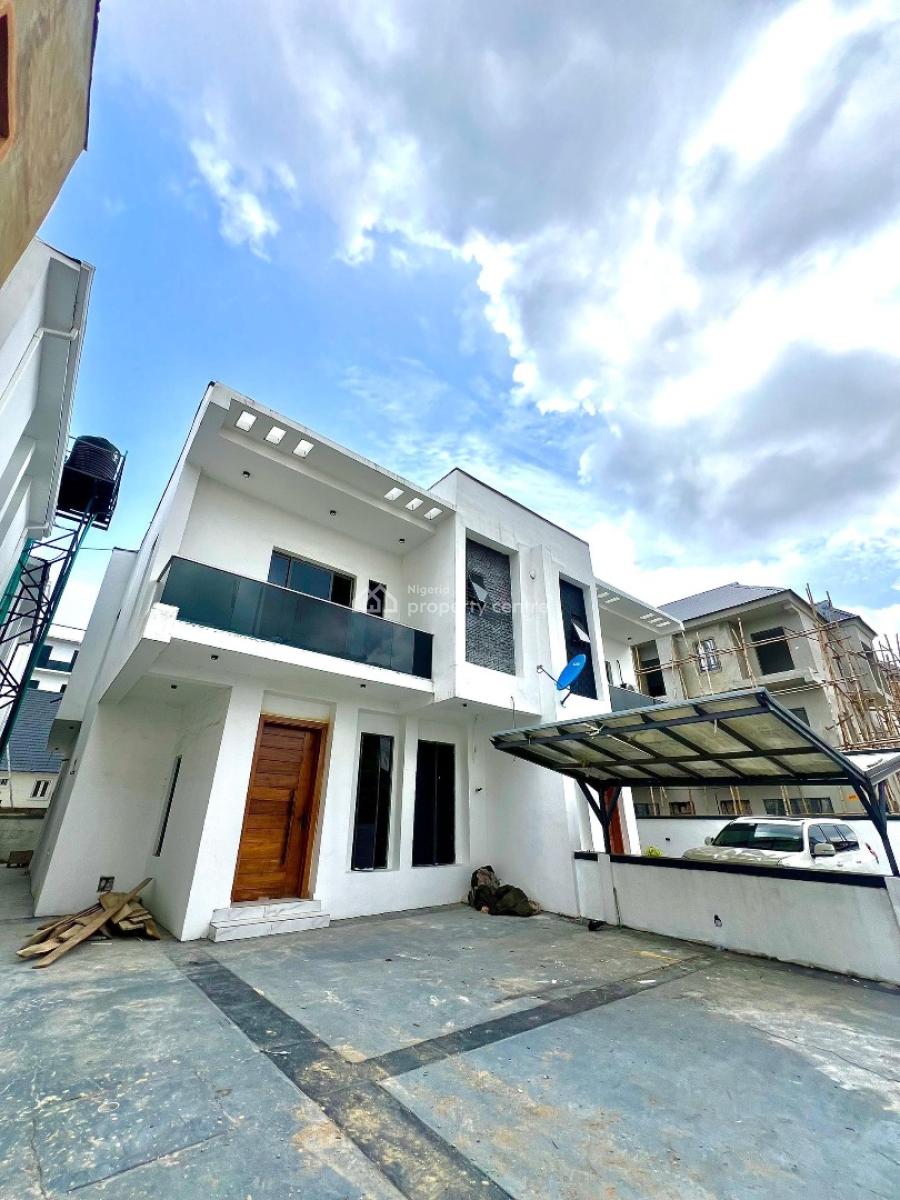 Contemporary 4-bedroom Semi Detached Duplex with Bq, Ikate, Ikate, Lekki, Lagos, Semi-detached Duplex for Sale