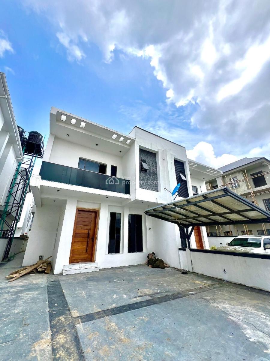 Contemporary 4-bedroom Semi Detached Duplex with Bq, Ikate, Ikate, Lekki, Lagos, Semi-detached Duplex for Sale