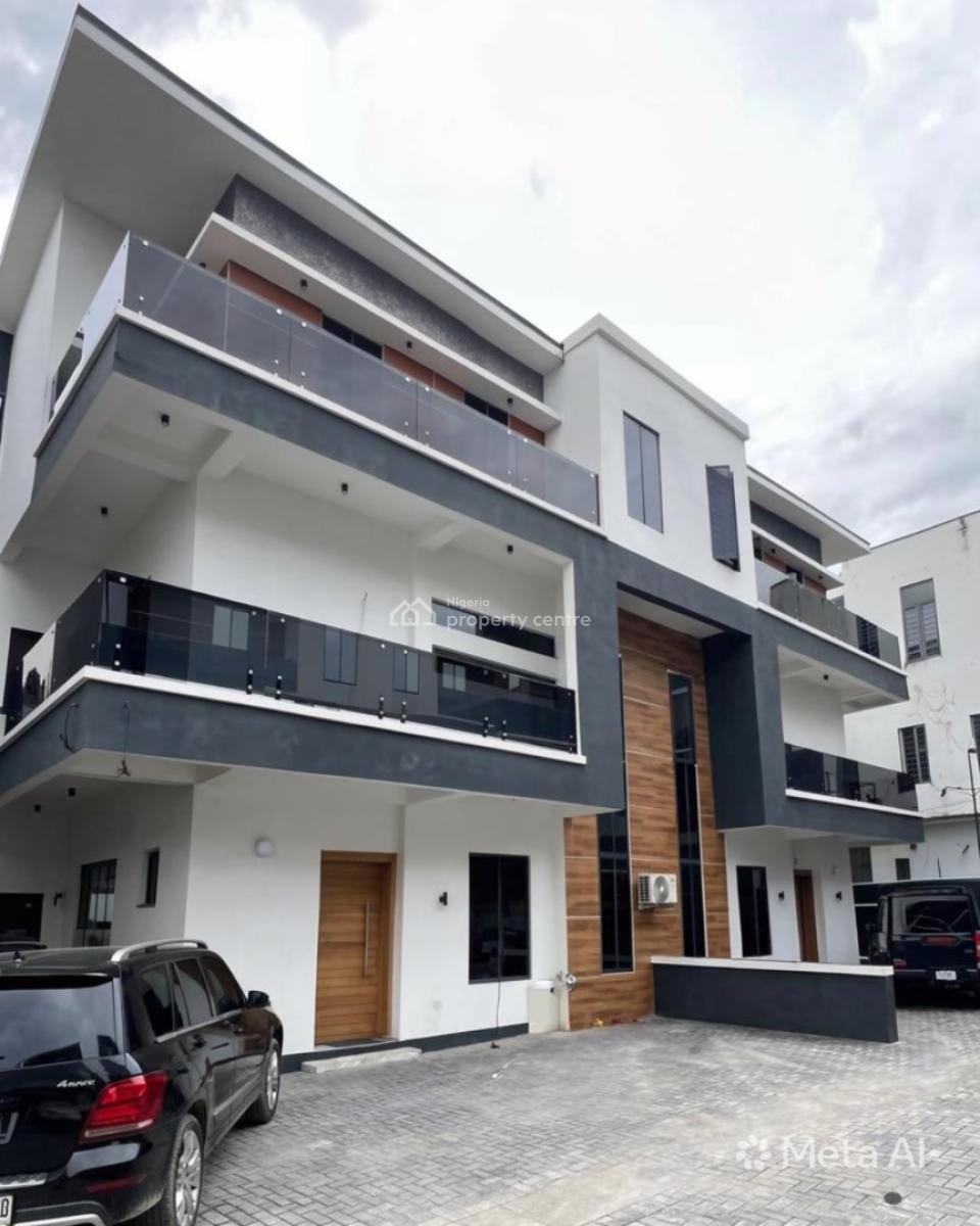 4 Bedroom Terrace + Bq, Ikate, Lekki, Lagos, Terraced Duplex for Sale