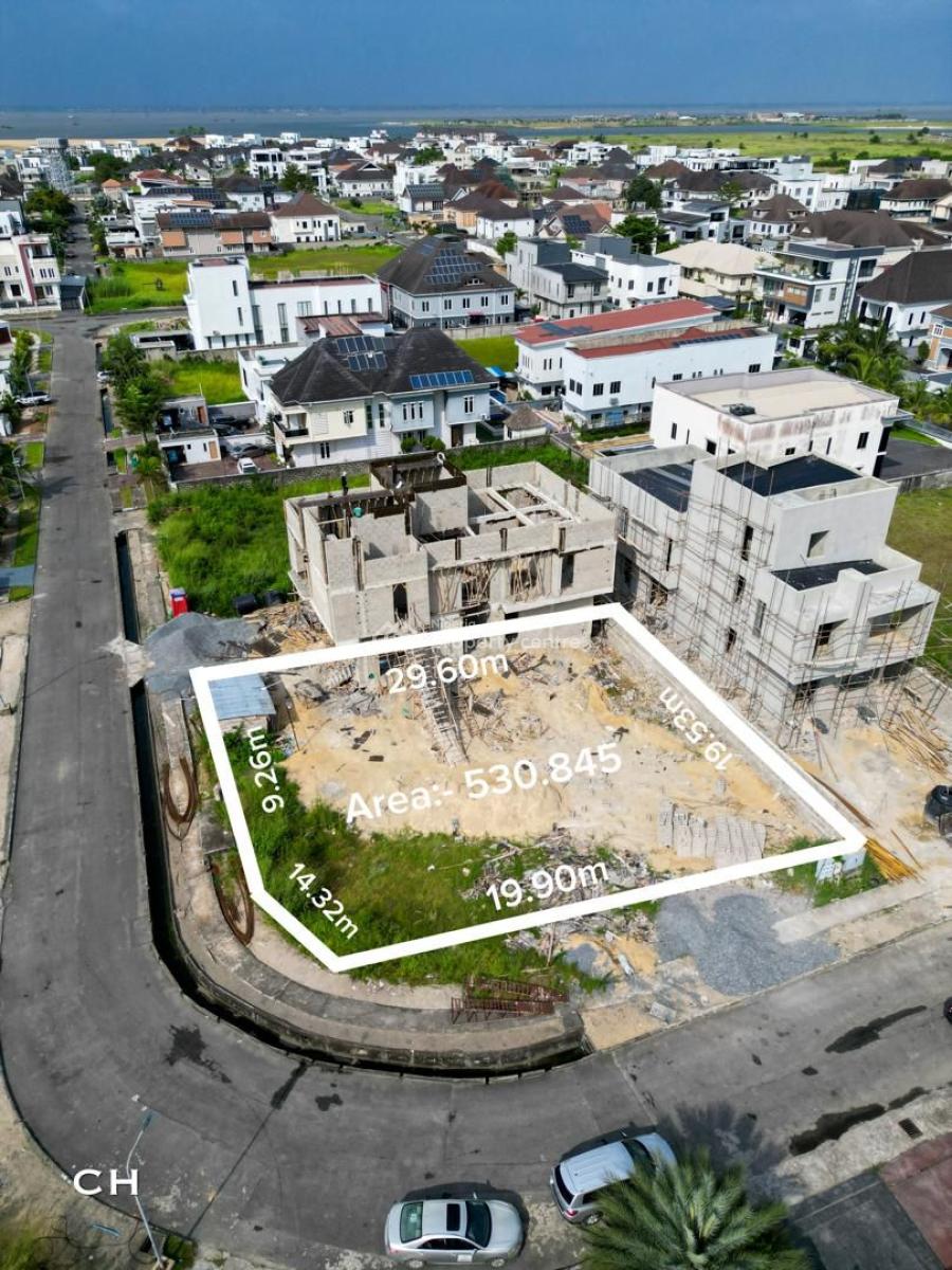 530 Sqm Corner Piece Plot, Pinnock Beach Estate, Osapa, Lekki, Lagos, Residential Land for Sale
