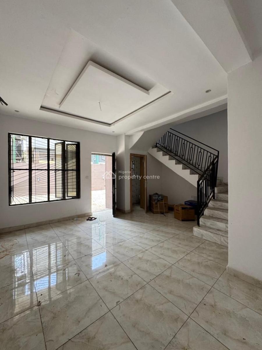 Beautiful 4 Bedrooms Terraced Duplex with a Room Bq., Gbagada, Lagos, Terraced Duplex for Sale