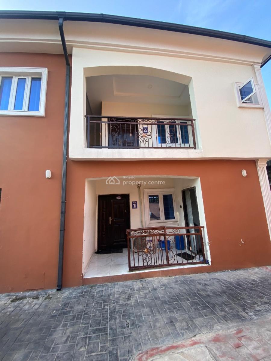 Standard Two Bedroom Apartment in an Interlocked Road, in a Gated Estate in Ogombo, Ajah, Lagos, Flat / Apartment for Rent