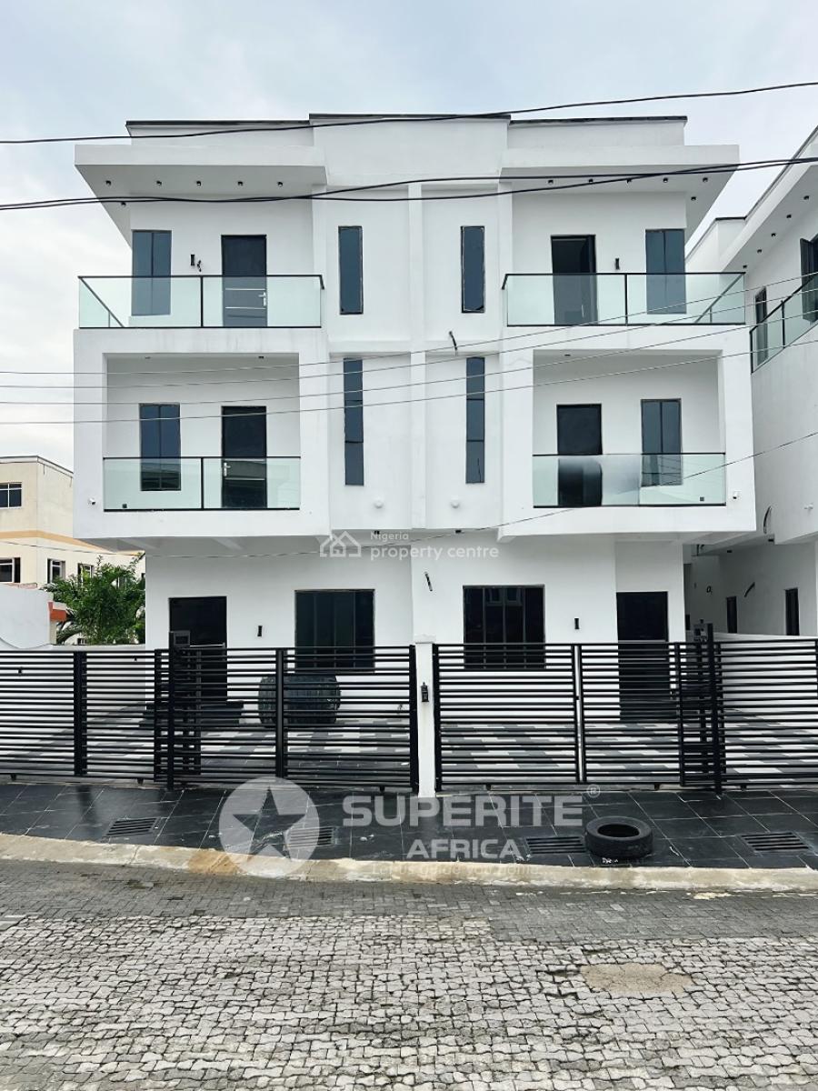 5 Bedroom Semi-detached Duplex with Bq, Ikota, Lekki, Lagos, Semi-detached Duplex for Sale