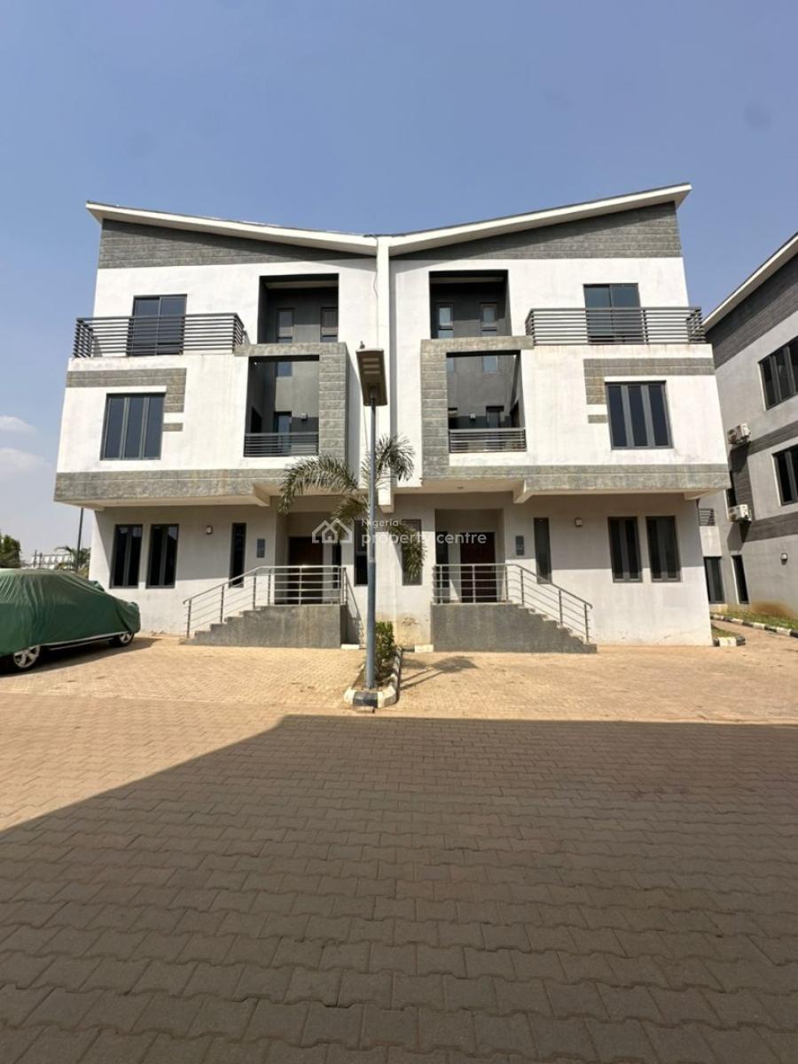 New Spacious 4-bedroom Semi-detached Duplex + 1 Bq, Kado, Abuja, Semi-detached Duplex for Rent