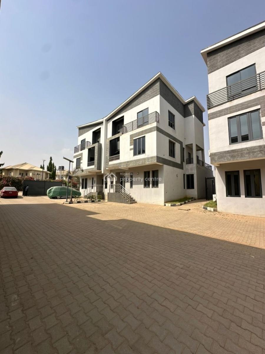 New Spacious 4-bedroom Semi-detached Duplex + 1 Bq, Kado, Abuja, Semi-detached Duplex for Rent