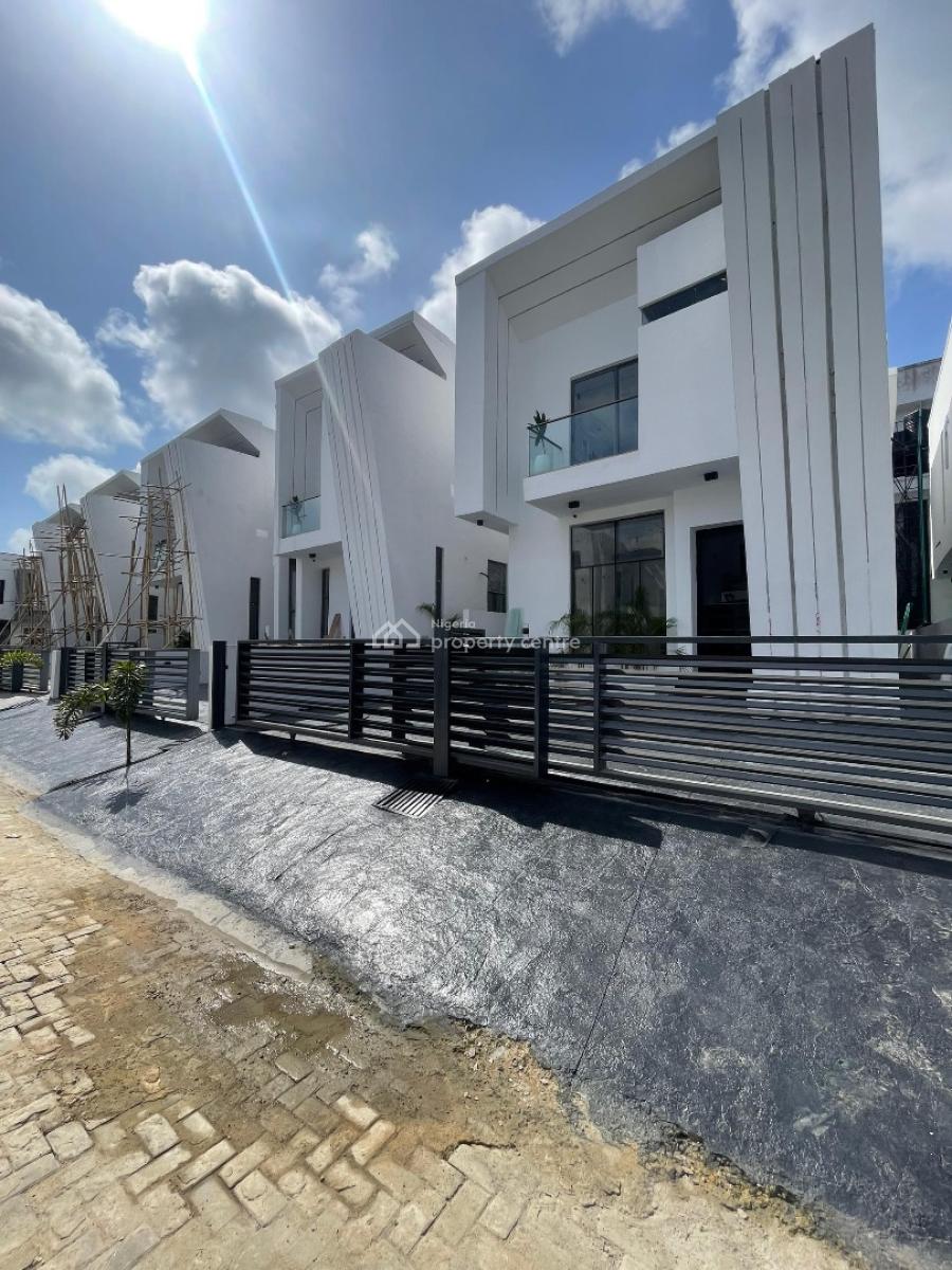Comfortable 4 Bedroom Detached Duplex with Swimming Pool,bq, Chevron Toll Gate, Chevron Drive, Lekki, Lagos, Detached Duplex for Sale