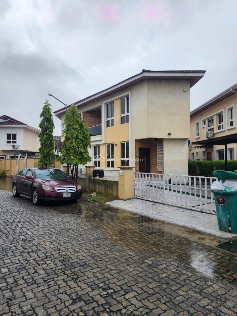 Beautifully Furnished 4 Bedroom Fully Detached Duplex with Bq, Cadogan Estate, Osapa, Lekki, Lagos, Detached Duplex for Rent