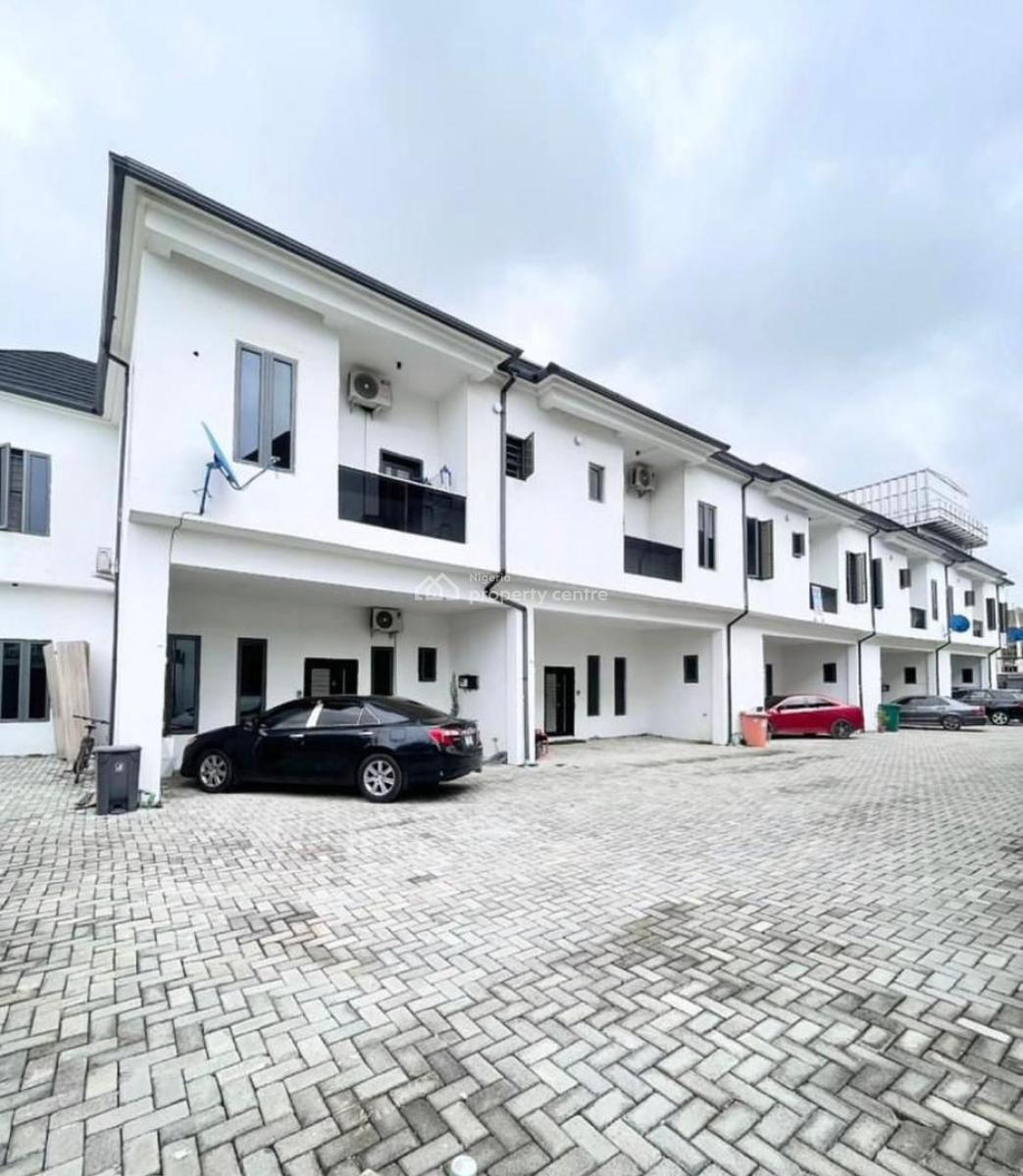 4 Bedroom Terrace Duplex with Bq, Haris Drive, Vgc, Lekki, Lagos, Terraced Duplex for Rent