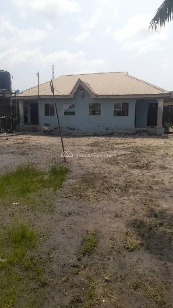 Full Plot of Land with Two Self Contain Flat, Close Proximity to Festac, Trade Fair, Iba Junction, and Ijegun,, Ijegun, Ikotun, Lagos, Block of Flats for Sale