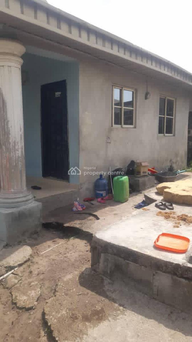 Full Plot of Land with Two Self Contain Flat, Close Proximity to Festac, Trade Fair, Iba Junction, and Ijegun,, Ijegun, Ikotun, Lagos, Block of Flats for Sale