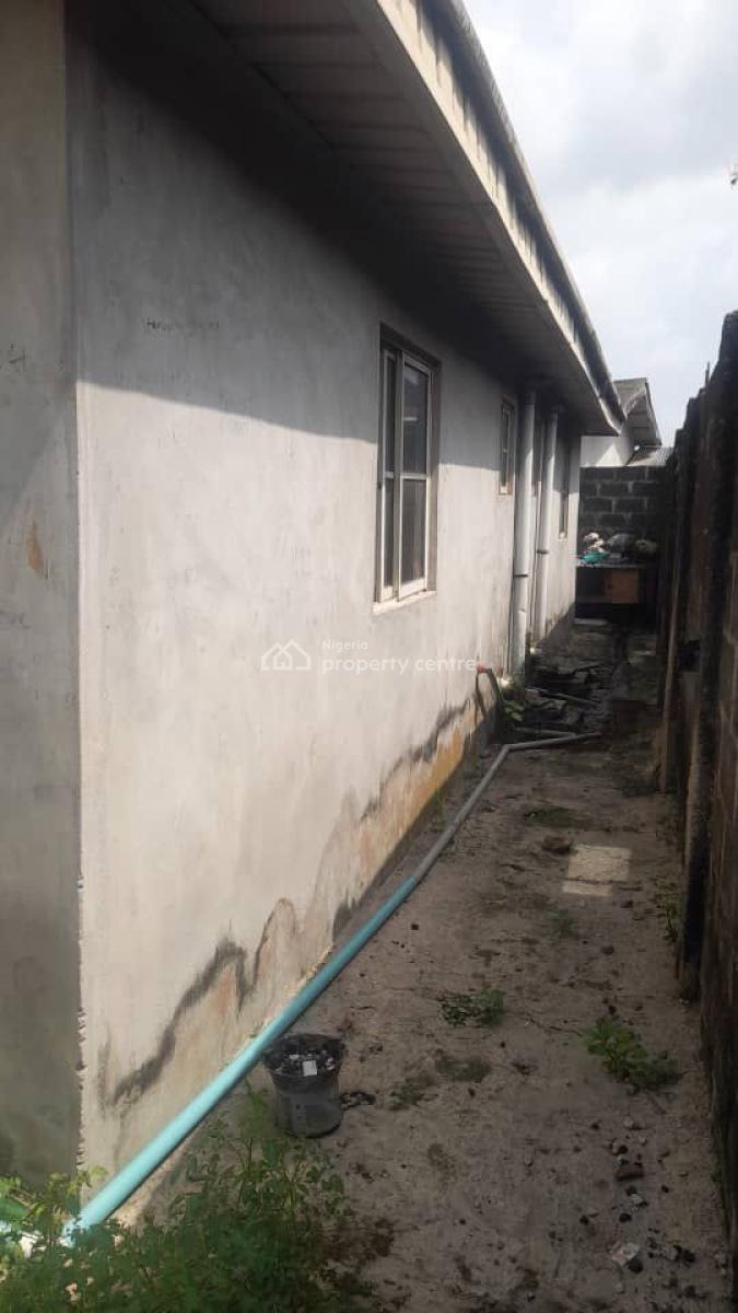 Full Plot of Land with Two Self Contain Flat, Close Proximity to Festac, Trade Fair, Iba Junction, and Ijegun,, Ijegun, Ikotun, Lagos, Block of Flats for Sale