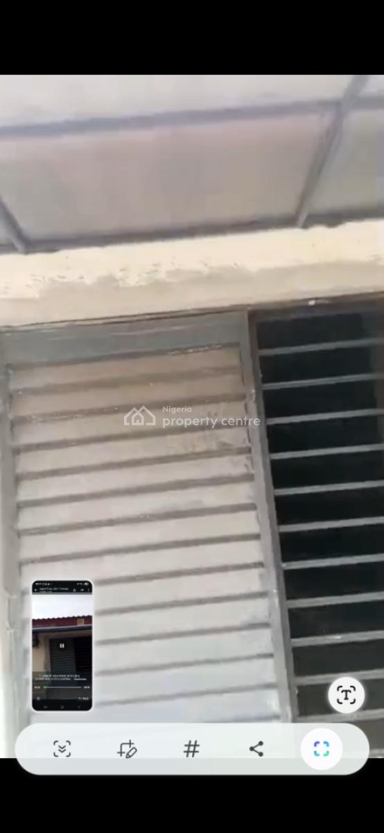 Distress Semi Finished Double Shop Flood Free Area, Hfp Complex, Abraham Adesanya, Ajah, Lagos, Shop for Sale