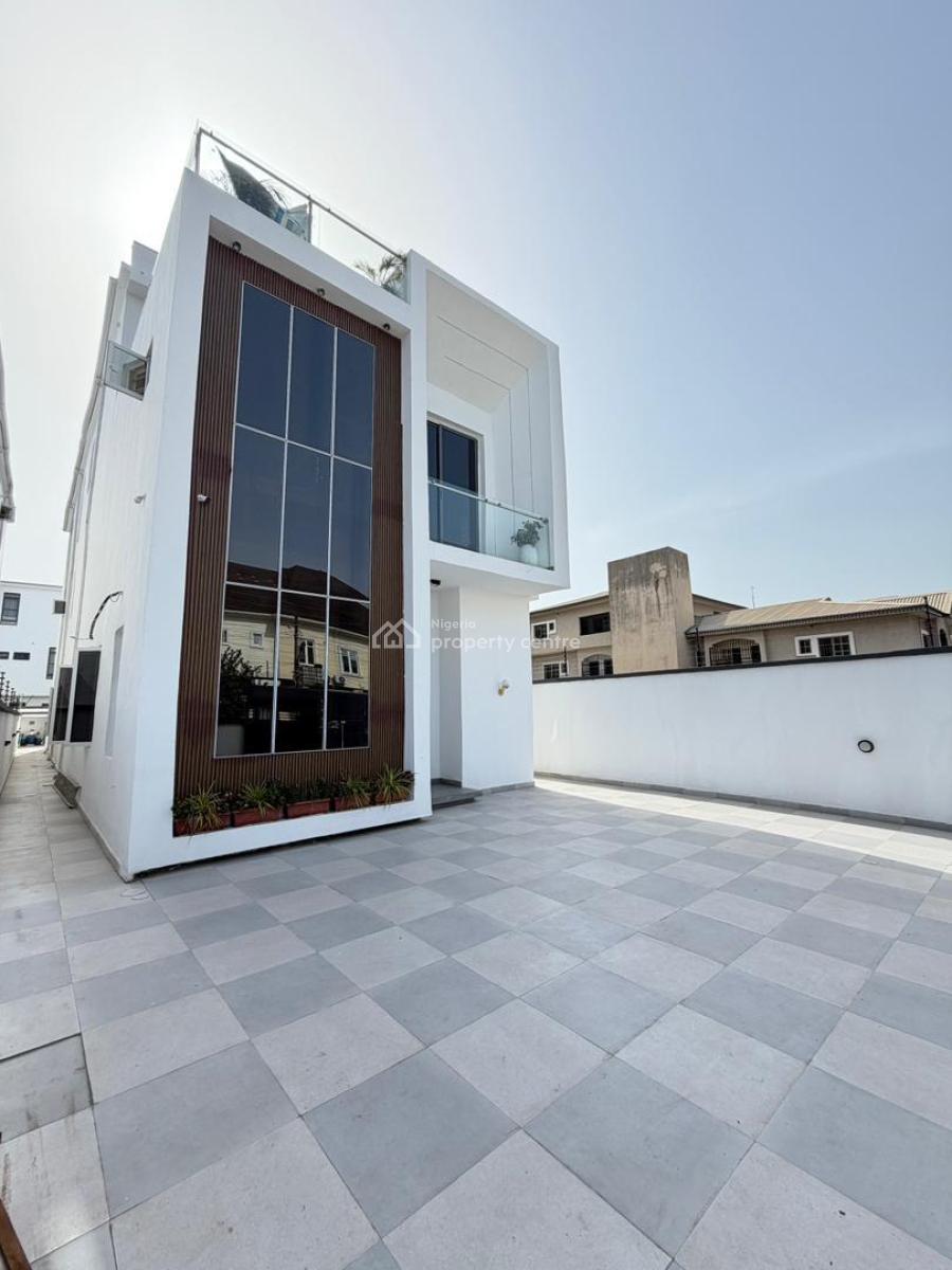 Spacious 5 Bedroom Duplex with a Pool and 2bqs,cinema, Chevron, Lekki, Lagos, Detached Duplex for Sale
