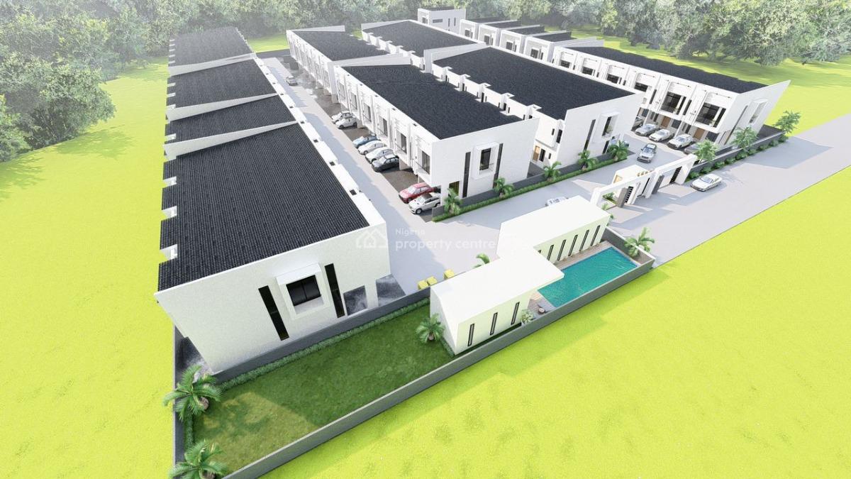 4 Bedroom Smart Duplexes with Swimming Pool, Gym, Playground Off-plan, Beside Pinnock Beach Estate., Osapa, Lekki, Lagos, Detached Duplex for Sale
