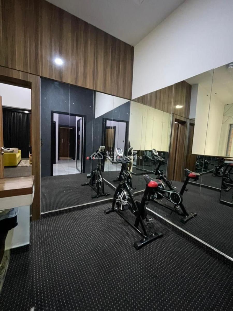 Comfortable 4 Bed Duplex with Mini Gym & 24/7 Electricity, Ikeja, Lagos, House Short Let