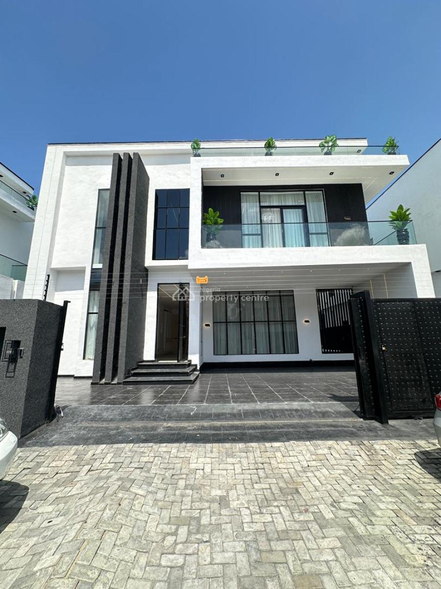 Outstanding Spacious Luxury 5 Bedroom Duplex + Bq & Swimming Pool, Vgc, Lekki, Lagos, Detached Duplex for Sale