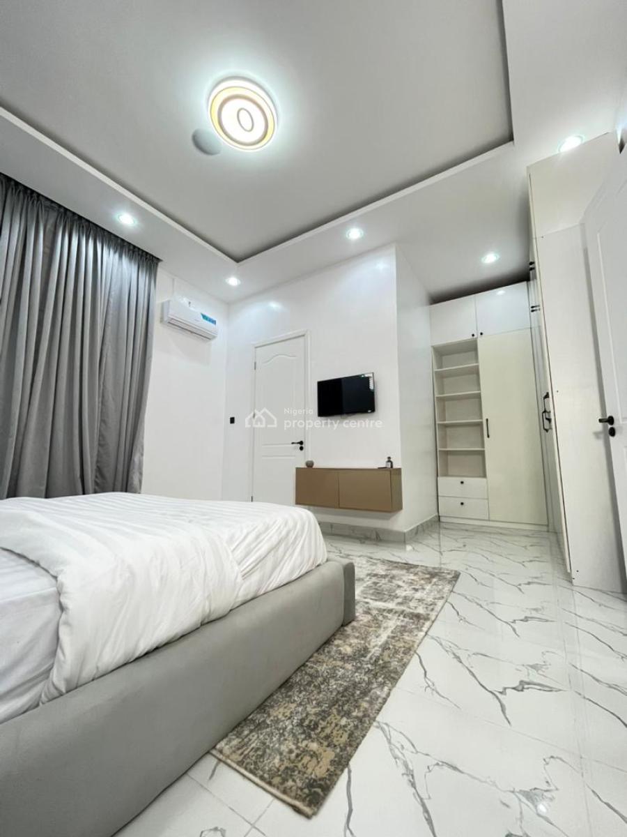 Luxury Automated 4 Bedroom with Pool, Bathtub & Ps5, Can Be Booked As 3 Bedroom, Ikate, Lekki, Lagos, Terraced Duplex Short Let