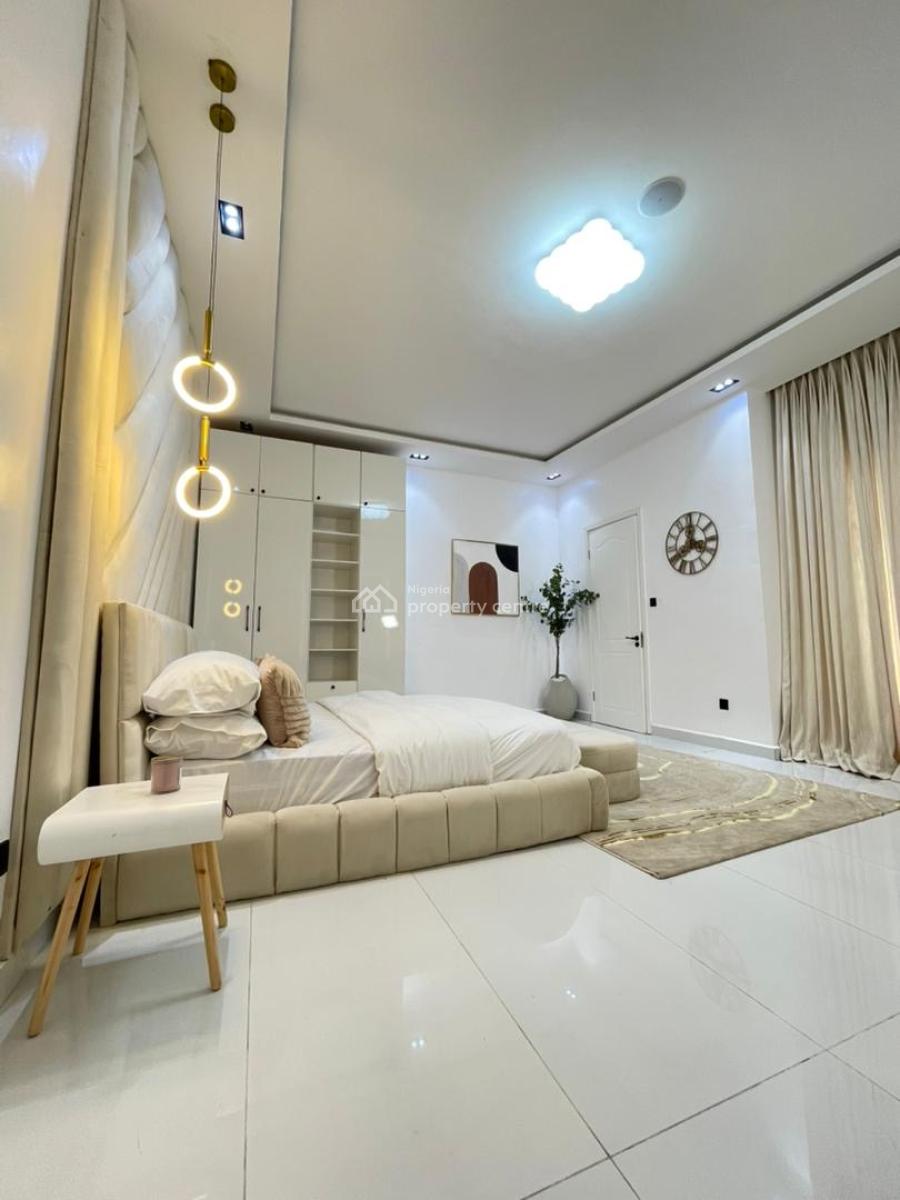 Luxury Automated 4 Bedroom with Pool, Bathtub & Ps5, Can Be Booked As 3 Bedroom, Ikate, Lekki, Lagos, Terraced Duplex Short Let