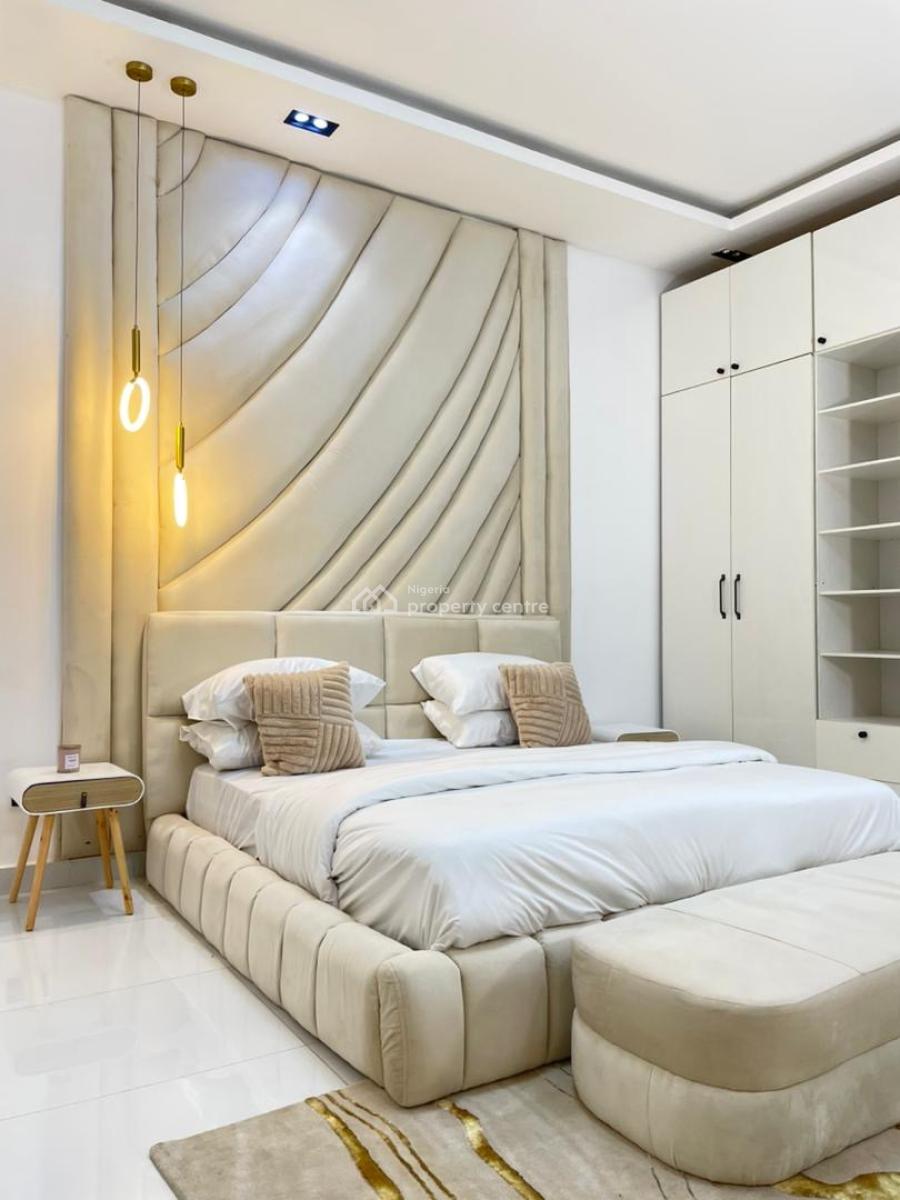 Luxury Automated 4 Bedroom with Pool, Bathtub & Ps5, Can Be Booked As 3 Bedroom, Ikate, Lekki, Lagos, Terraced Duplex Short Let