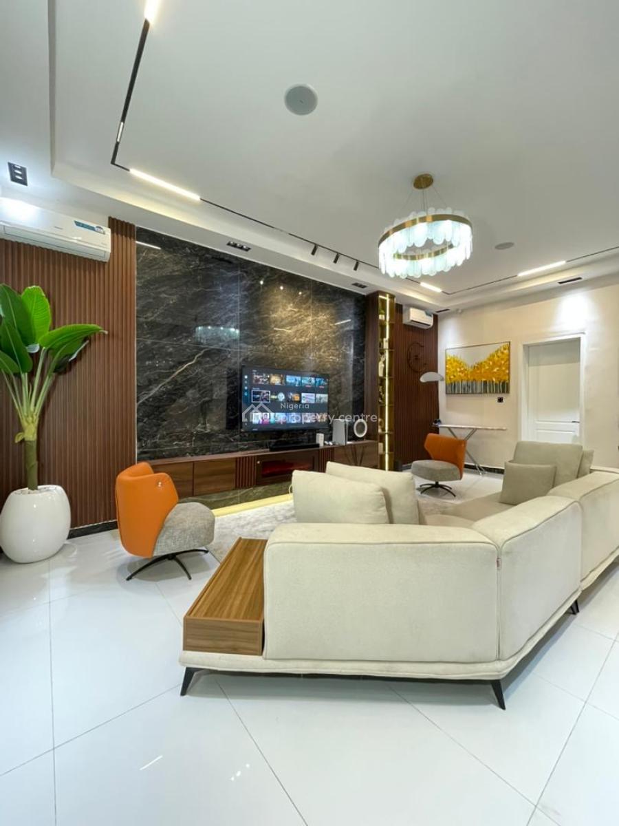 Luxury Automated 4 Bedroom with Pool, Bathtub & Ps5, Can Be Booked As 3 Bedroom, Ikate, Lekki, Lagos, Terraced Duplex Short Let