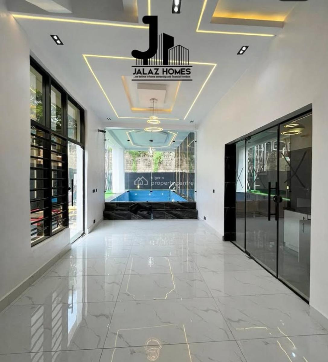 Contemporary 6 Bedroom Detached Duplex, Chevron, Lekki, Lagos, Detached Duplex for Sale
