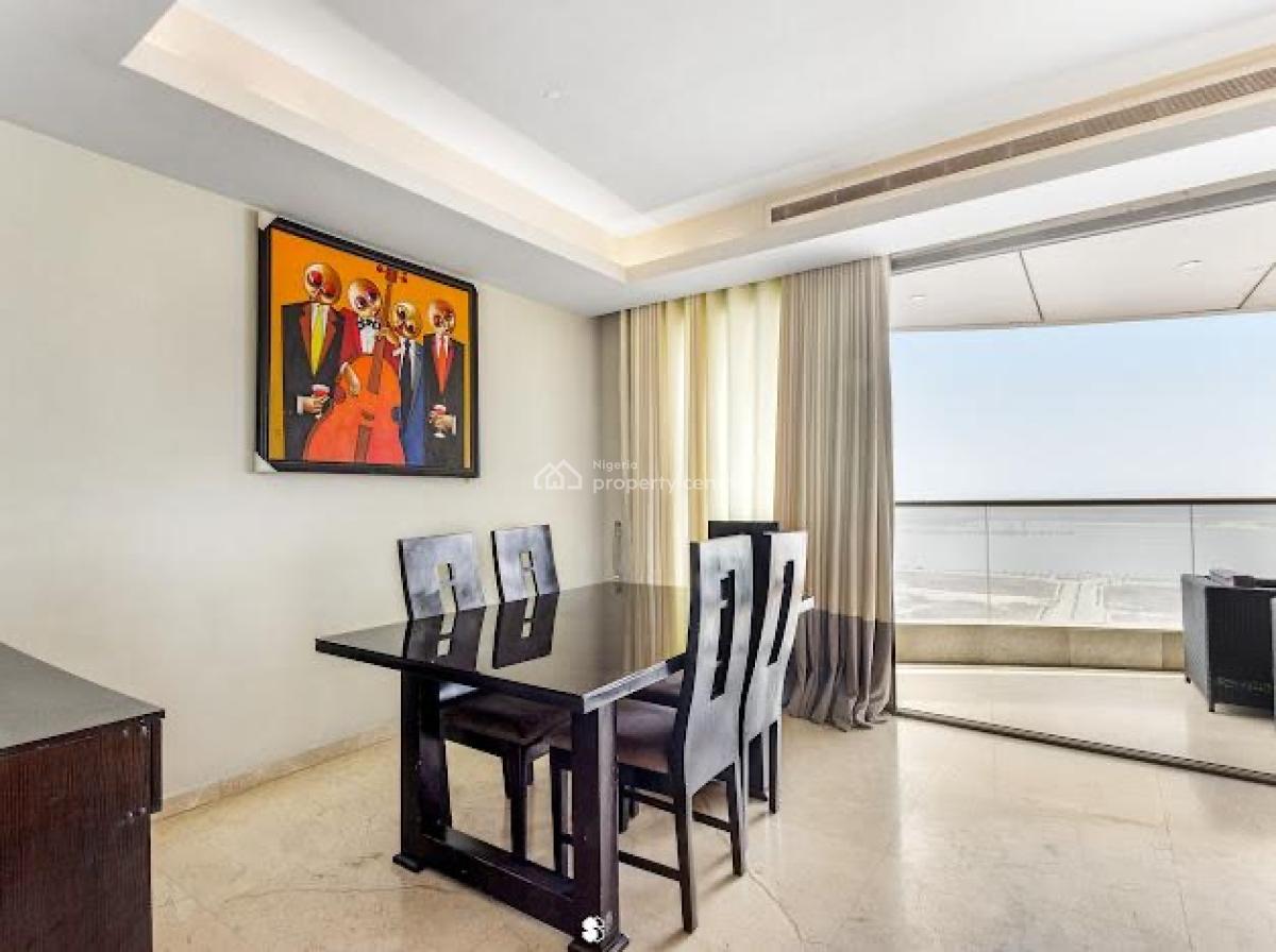 3 Bedroom Furnished Apartment with a Room Bq, Eko Pearl, Eko Atlantic City, Victoria Island (vi), Lagos, Flat / Apartment for Rent