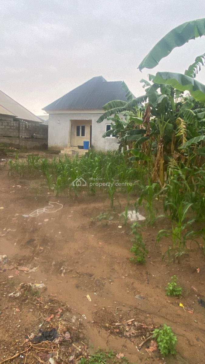 1200 Sqm Plot of Land with 2 Rooms Self Contained, Fha (f.h.a), Lugbe District, Abuja, Residential Land for Sale