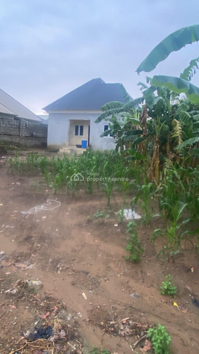 1200 Sqm Plot of Land with 2 Rooms Self Contained, Fha (f.h.a), Lugbe District, Abuja, Residential Land for Sale