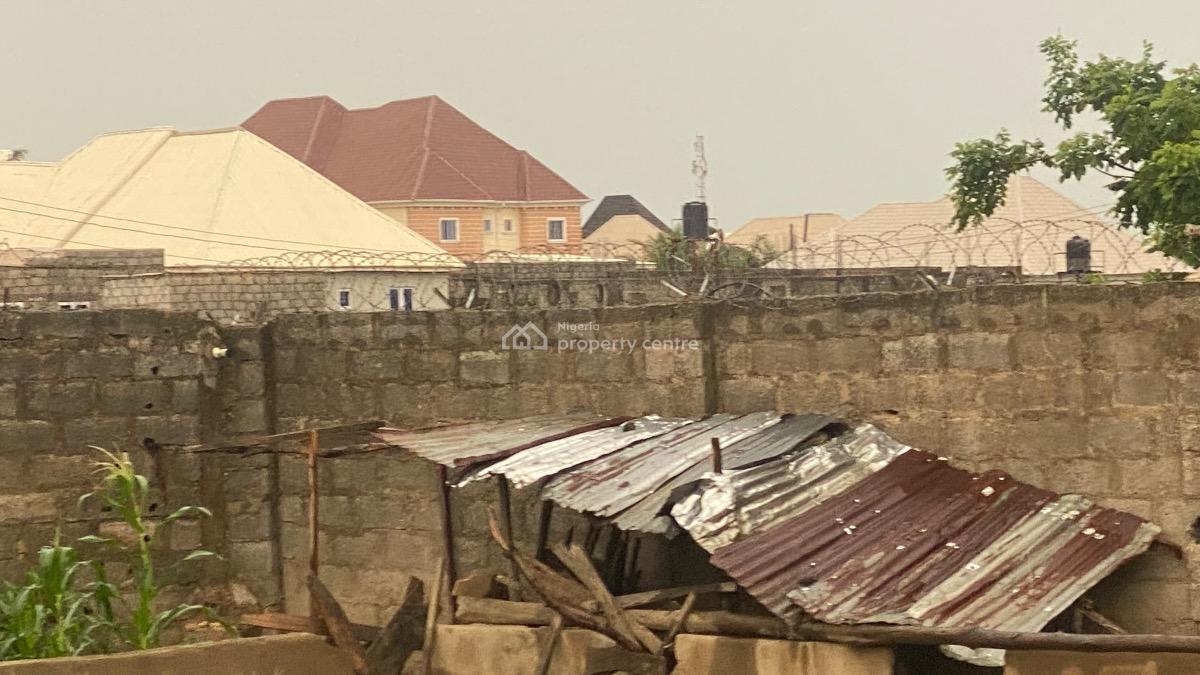 1200 Sqm Plot of Land with 2 Rooms Self Contained, Fha (f.h.a), Lugbe District, Abuja, Residential Land for Sale