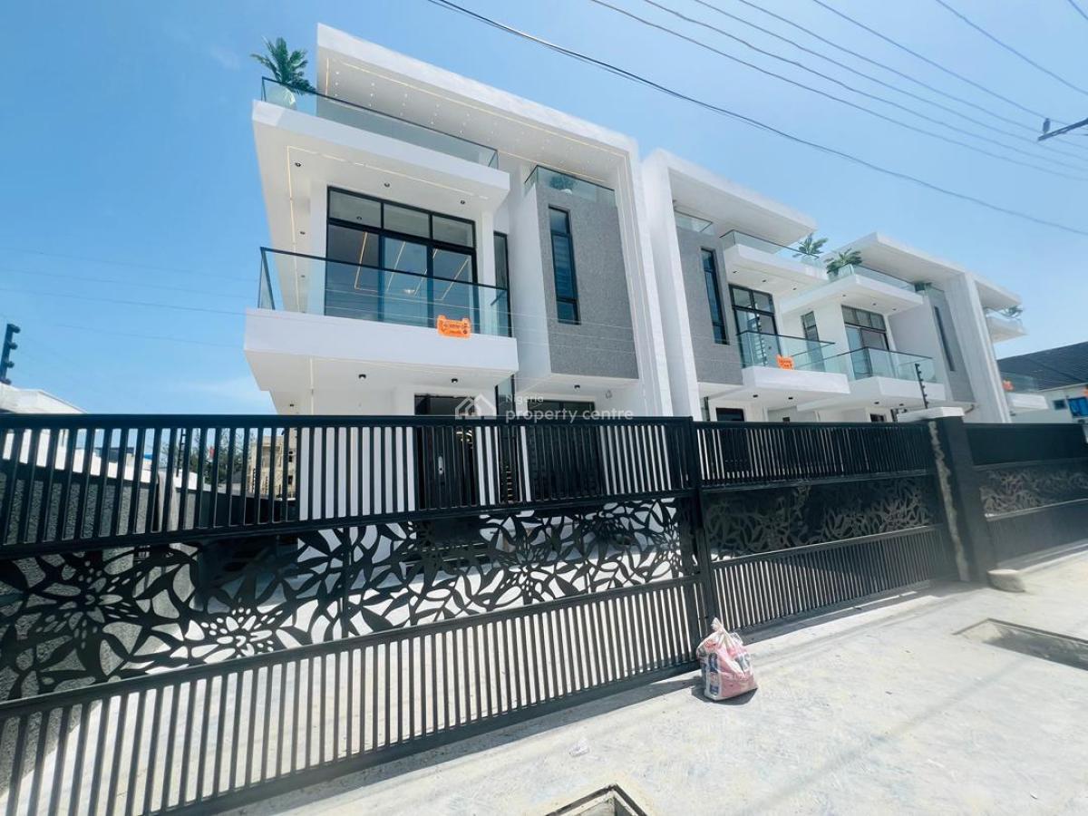 Luxury 4 Bedroom Semi Detached Duplex with Bq, Ikota Gra Estate, Ikota, Lekki, Lagos, Semi-detached Duplex for Sale